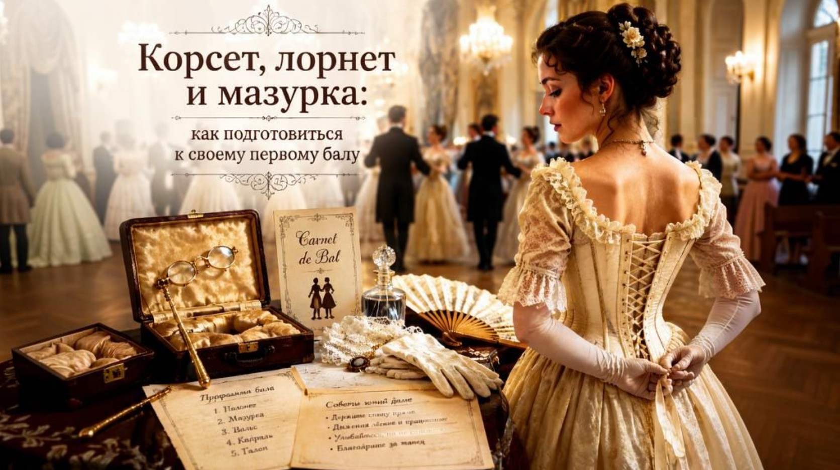 Как подготовится к балу